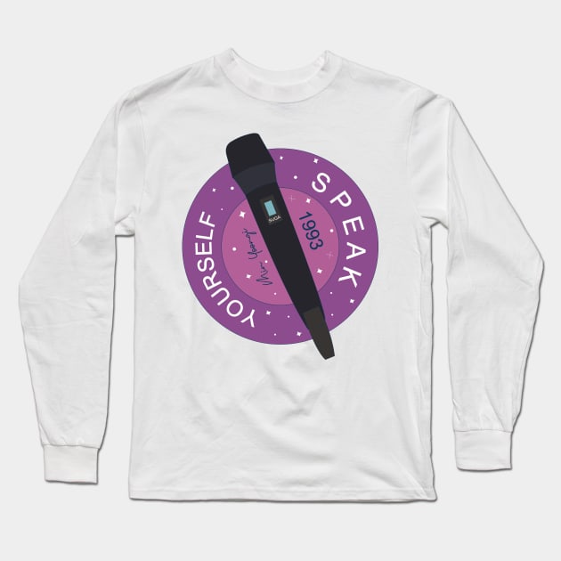 BTS Speak Yourself : Suga Long Sleeve T-Shirt by pastelcandy27